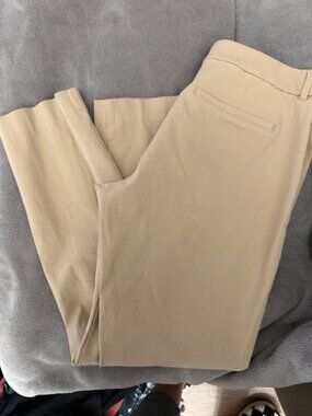 Ankle Slim Fit Khaki Pants